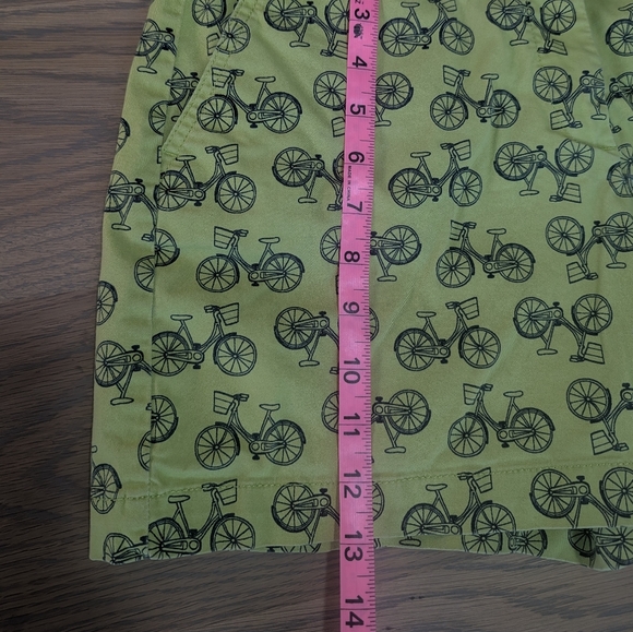 Crown & Ivy Lime Green Chino Shorts Size 8 - Picture 6 of 8